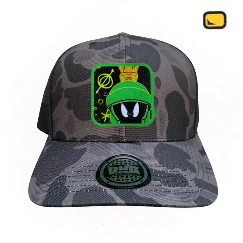 Gorra Looney Tunes “Marvin The Martian” Camo Premium Trucker