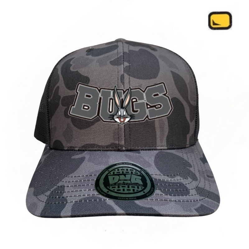 Gorra Looney Tunes “Bugs Bunny Logo” Camo Premium Trucker