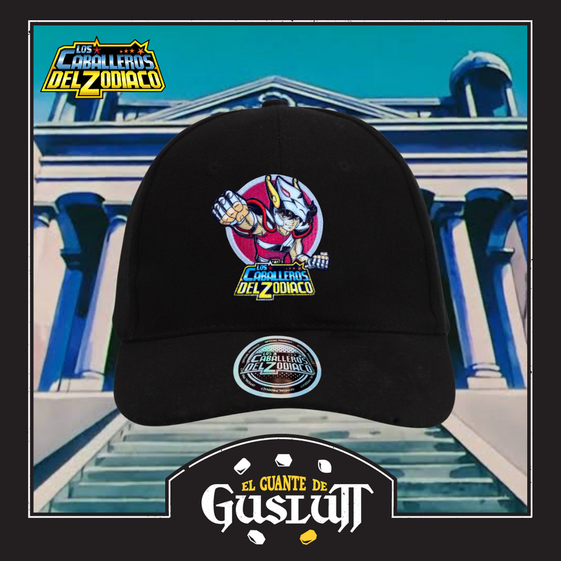 Gorra Saint Seiya “Knights of the Zodiac” Negra