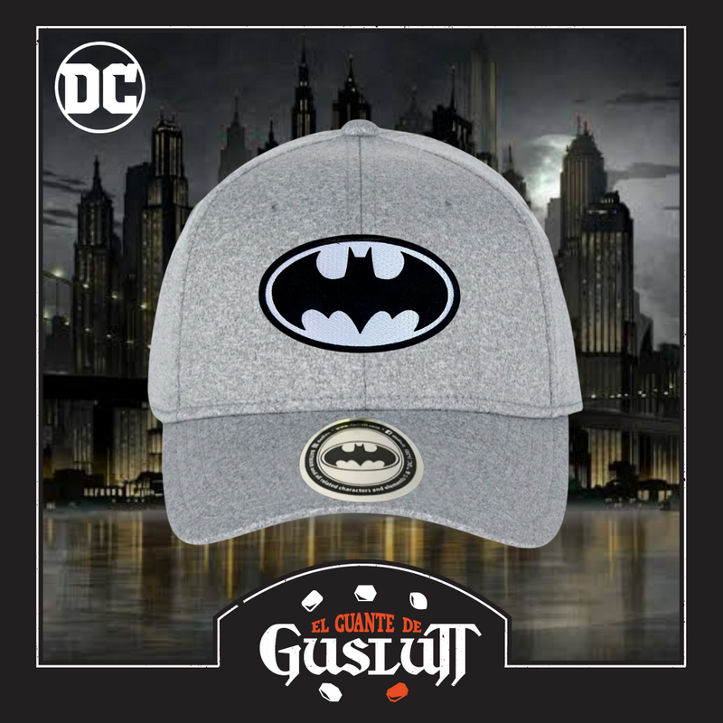 Gorra DC Comics Batman “Black & White” Gris Jaspe