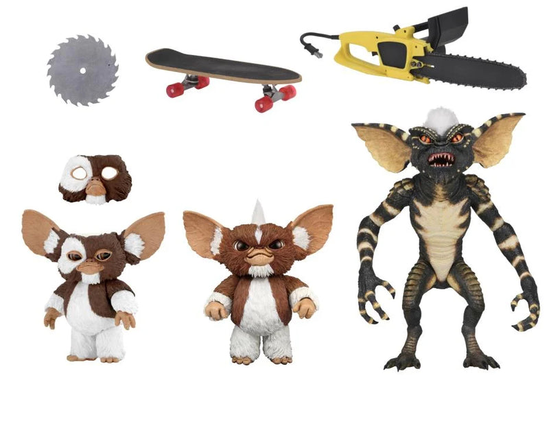 NECA Gremlins 40th Anniversary Evolution of the Gremlin 3 Pack