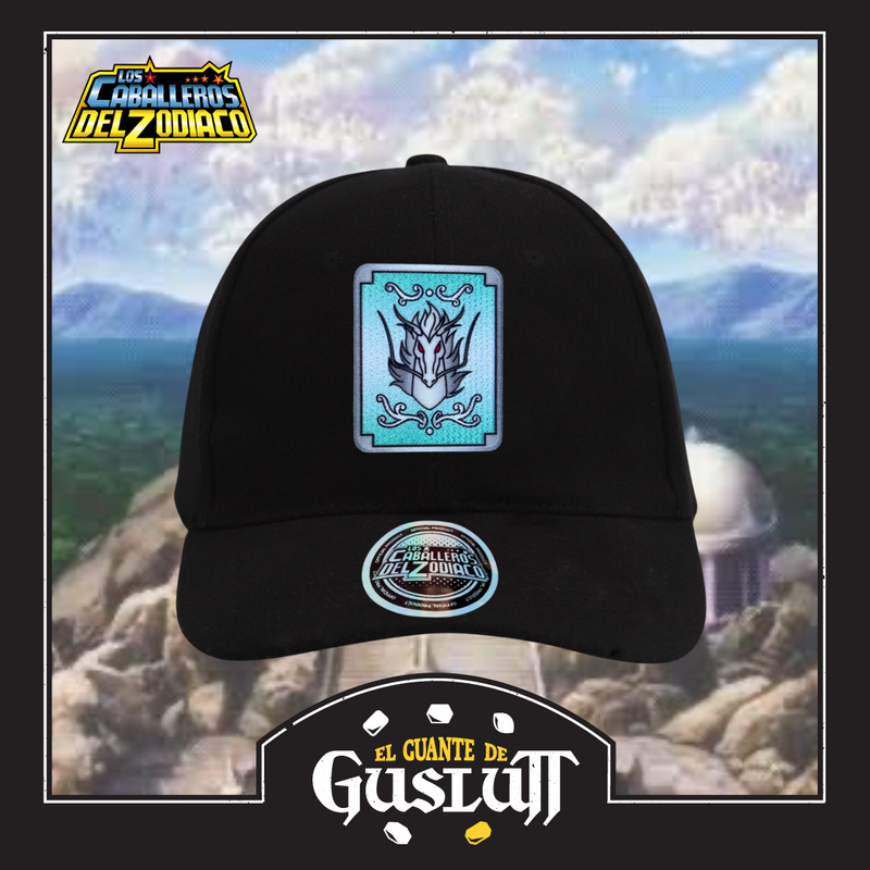 Gorra Saint Seiya “Pandora Box Shiryu Dragon” Negra