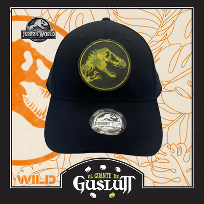 Gorra Jurassic World Jungle Negra