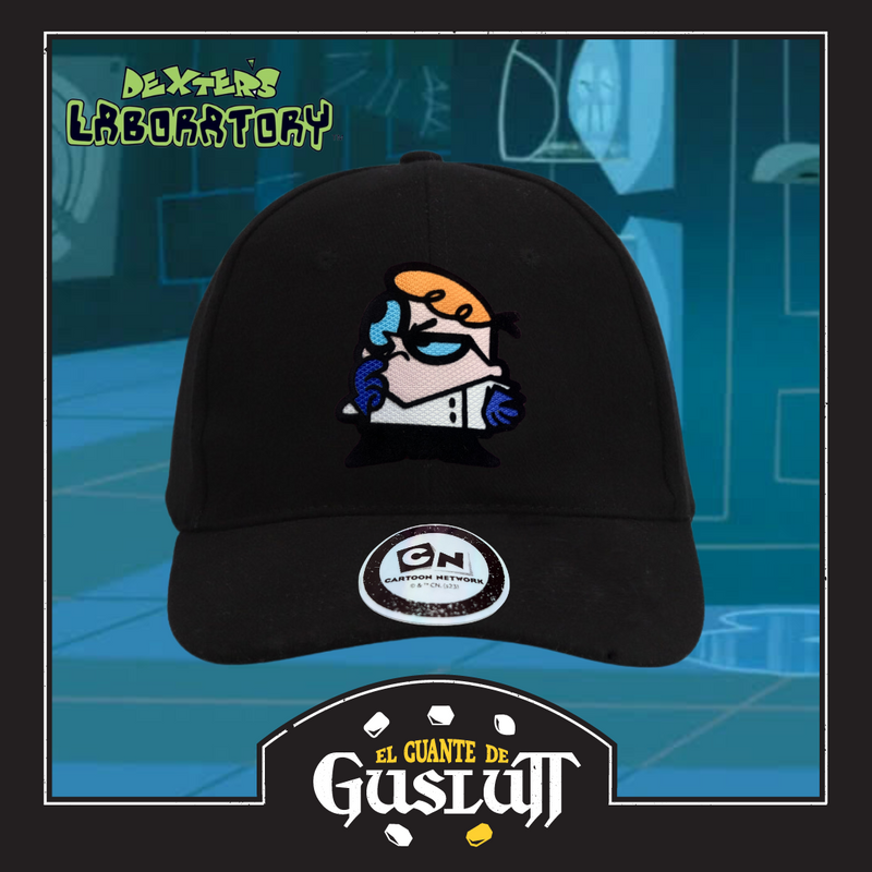 Gorra Cartoon Network Dexter’s Laboratory “Thinking Dexter” Negra