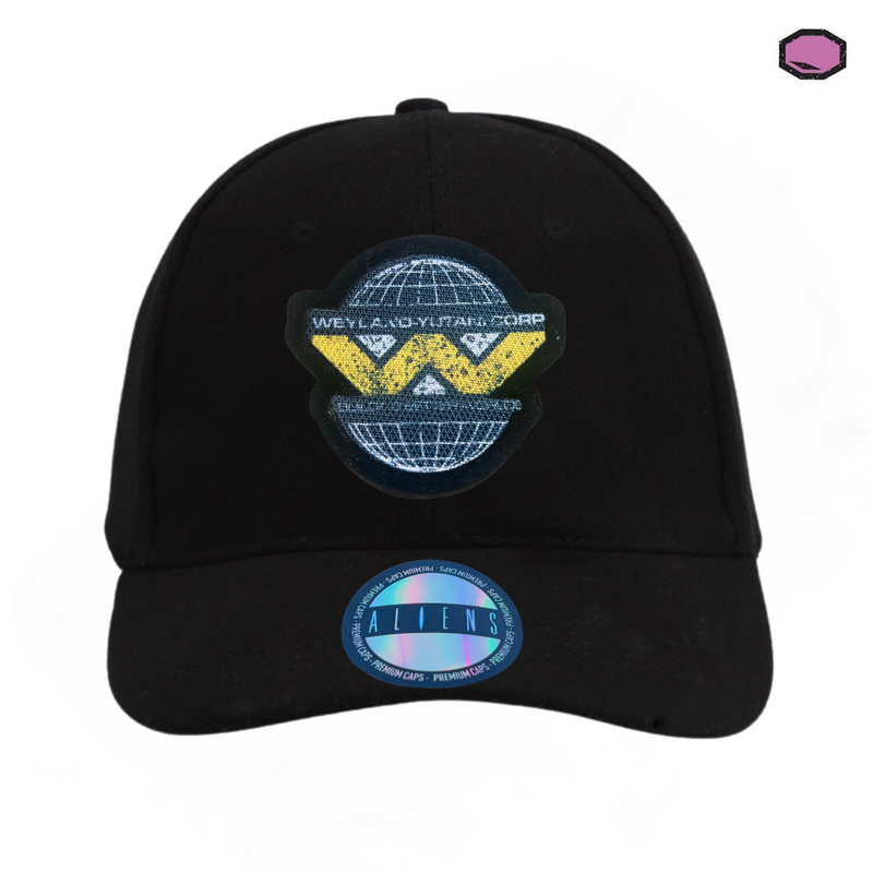 Gorra Aliens Weyland-Yutani Corp “Building Better Worlds” Logo Negra