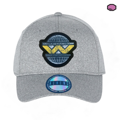 Gorra Aliens Weyland-Yutani Logo “Building Better Worlds” Gris Jaspe