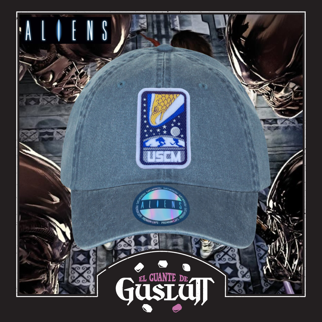 Gorra Aliens “USCM Corps” Azul Vintage