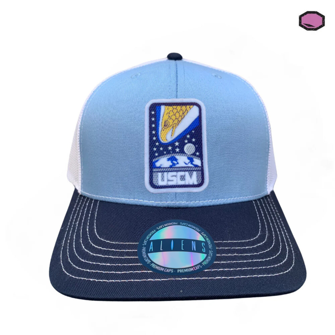 Gorra Aliens “USCM Corps” Tricolor Premium Trucker