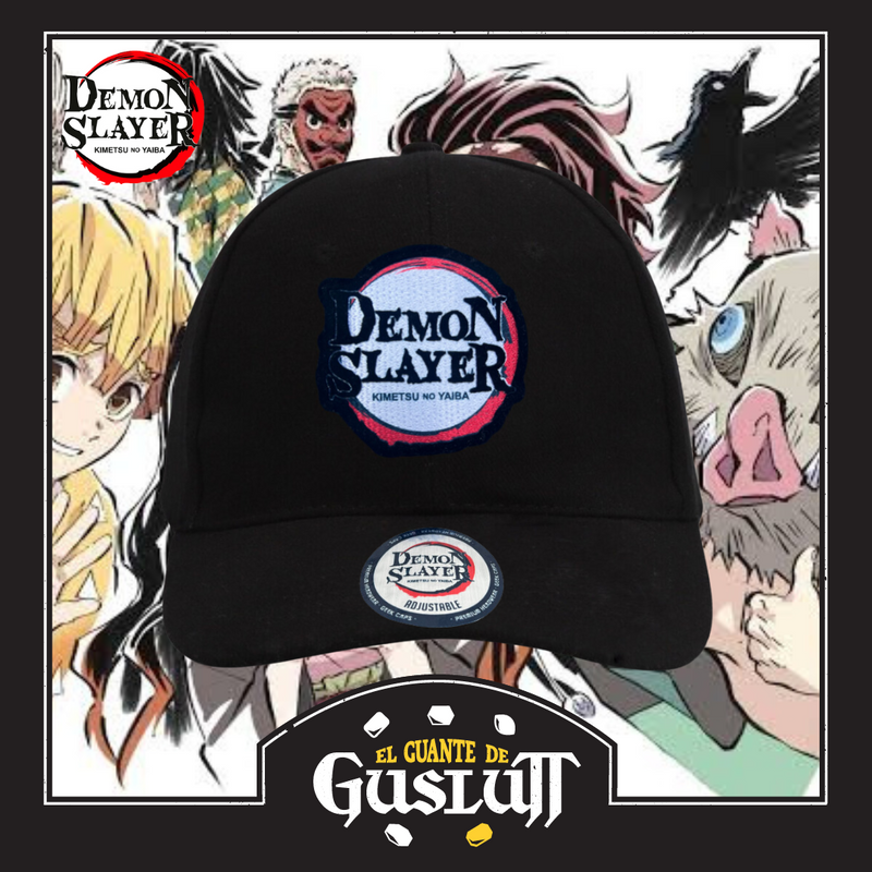 Gorra Demon Slayer: Kimetsu No Yaiba Logo Negra