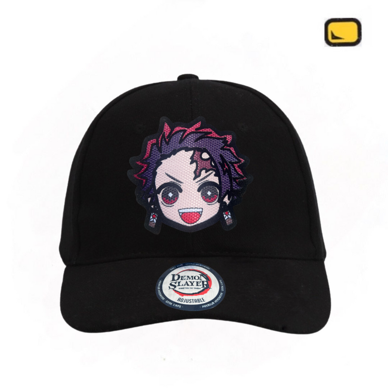 Gorra Demon Slayer: Kimetsu No Yaiba “Chibi Tanjiro Kamado” Negra