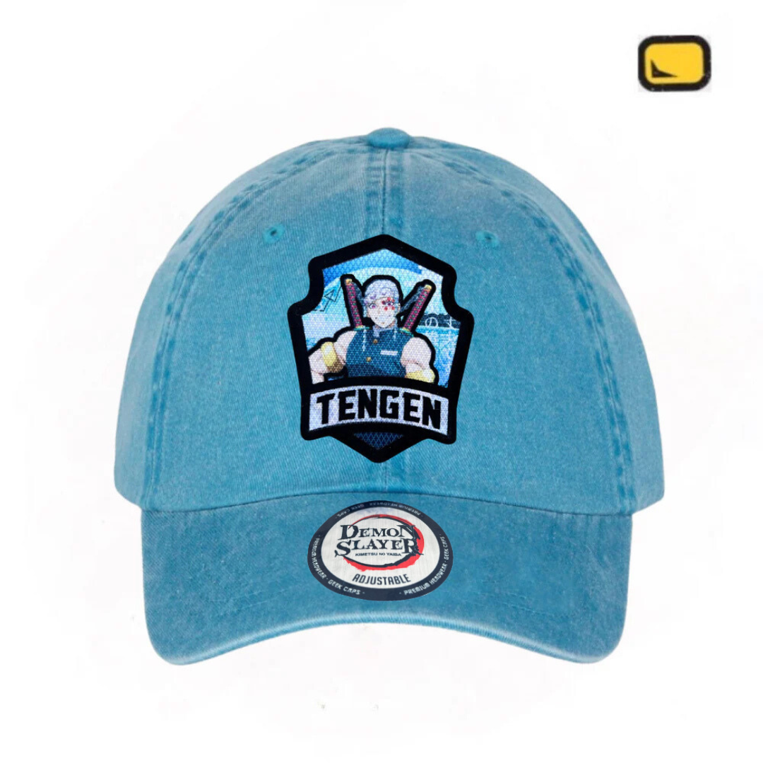 Gorra Demon Slayer: Kimetsu No Yaiba “Tengen Uzui” Turquesa Vintage