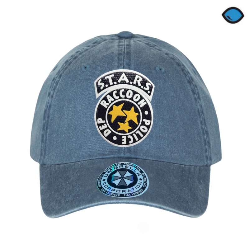 Gorra Resident Evil “S.T.A.R.S.” Azul Vintage