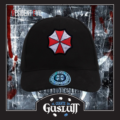 Gorra Resident Evil “Umbrella Logo” Negra