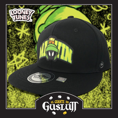 Gorra Looney Tunes Marvin Snapback Negra