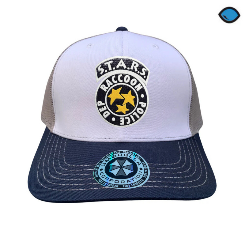 Gorra Resident Evil “S.T.A.R.S.” Tricolor Premium Trucker