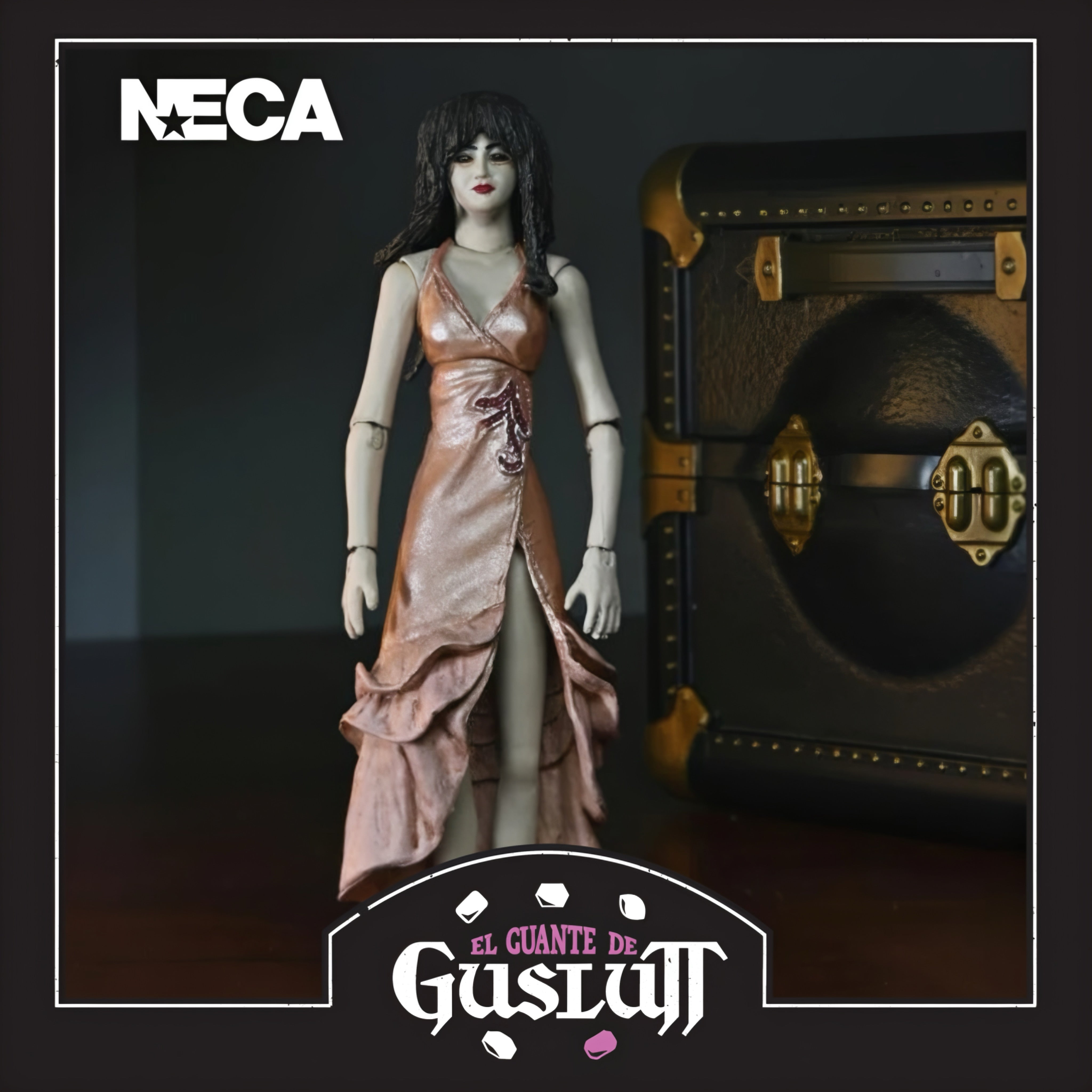 NECA Puppet Master Leech Woman & Toulon's Puppet Case Figure Set