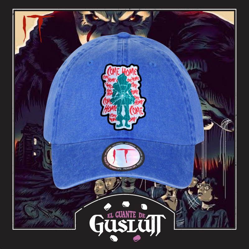 Gorra IT Pennywise “Time to float” Azul Royal Vintage