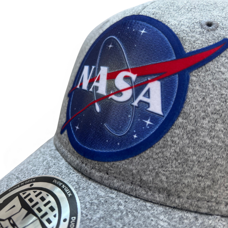 Gorra NASA “Classic Logo” Gris Jaspe