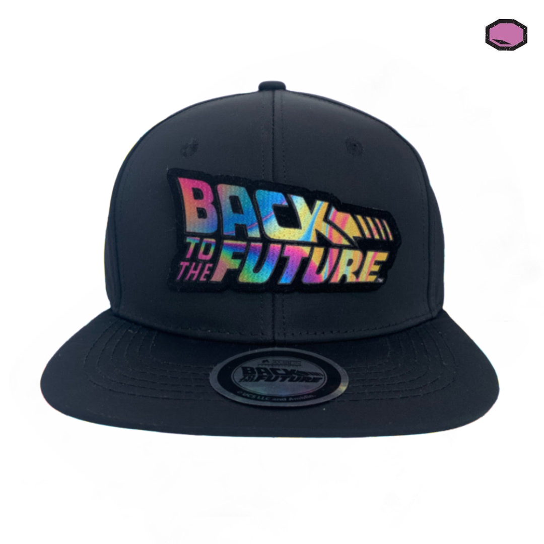 Gorra Back to the Future “Classic Logo Litmus” Snapback Negra