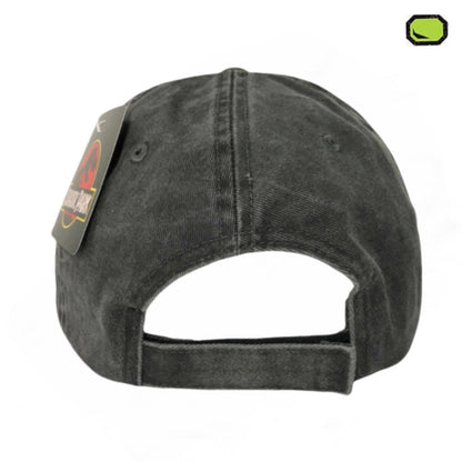 Gorra Jurassic Park Logo Gris Vintage