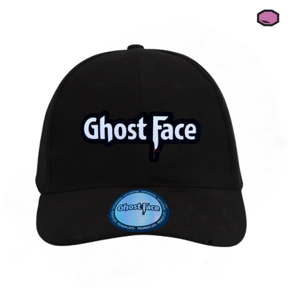 Gorra Scream “Ghostface Logo” Negra