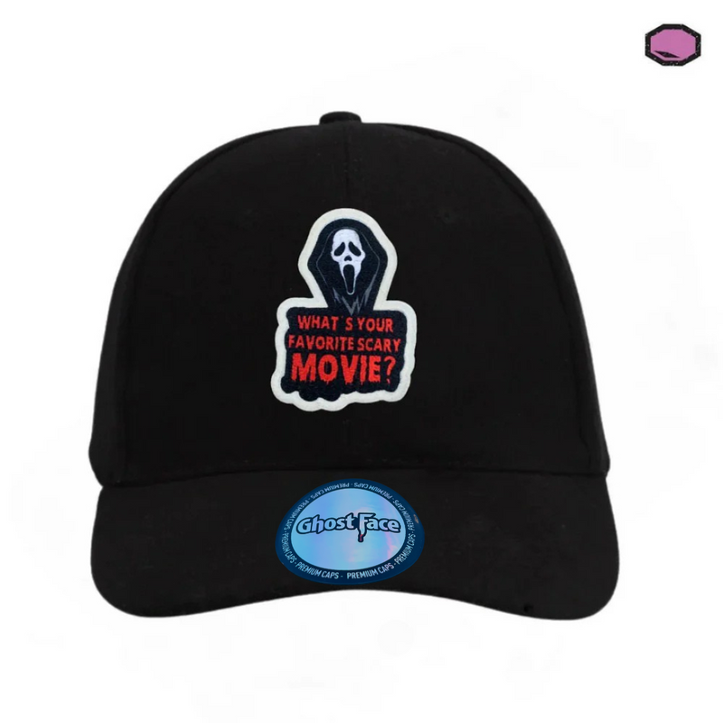 Gorra Scream "Scary Movie" Negra