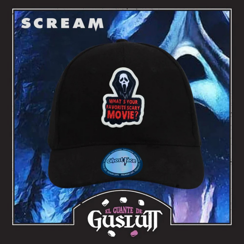 Gorra Scream "Scary Movie" Negra