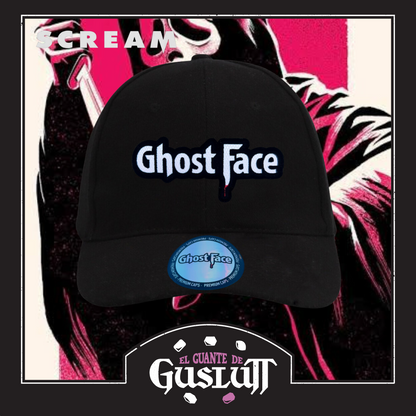 Gorra Scream “Ghostface Logo” Negra