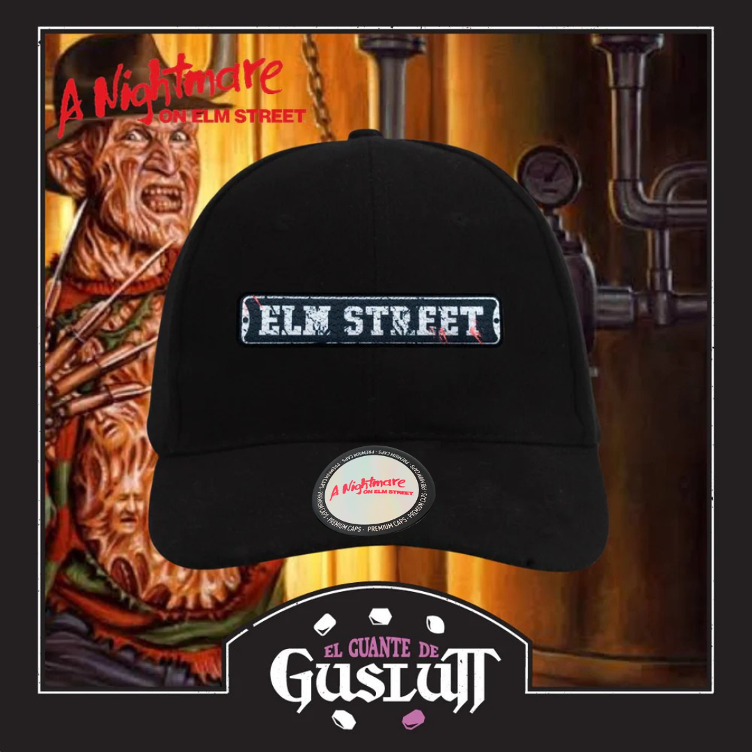 Gorra A Nightmare on Elm Street “Street Sign” Negra