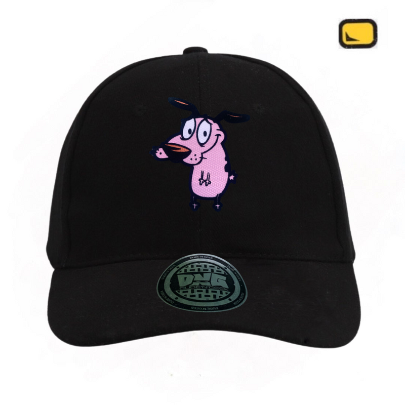 Gorra Cartoon Network Coraje el perro cobarde Negra