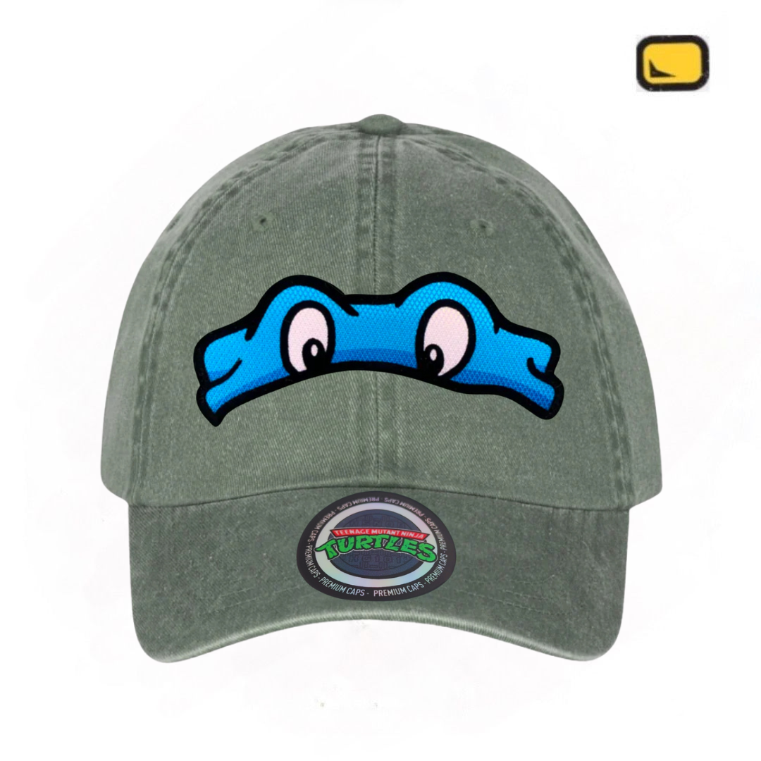 Gorra Tortugas Ninja TMNT “Leonardo Mask” Verde Vintage