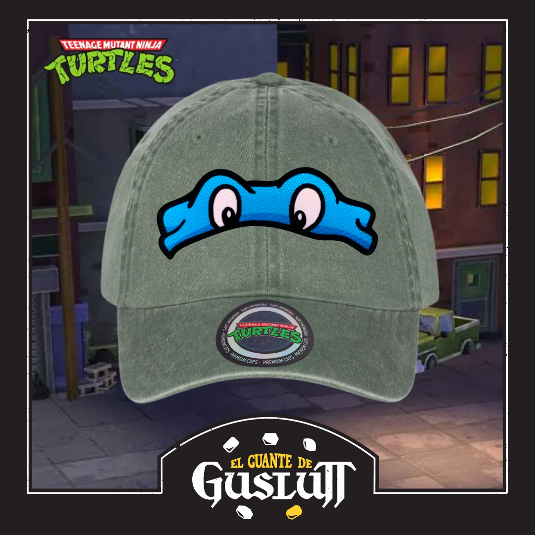 Gorra Tortugas Ninja TMNT “Leonardo Mask” Verde Vintage