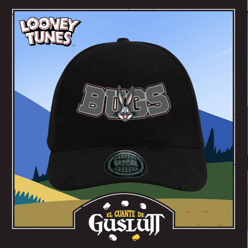 Gorra Looney Tunes “Bugs Bunny Logo” Negra