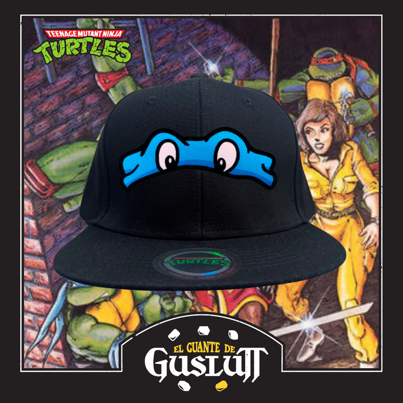 Gorra Tortugas Ninja TMNT “Leonardo Mask” Snapback Negra