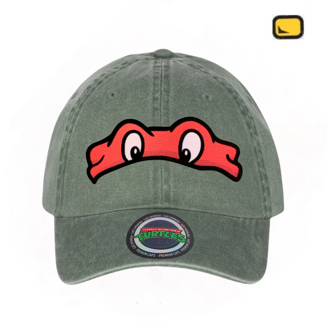 Gorra Tortugas Ninja TMNT “Raphael Mask” Verde Vintage