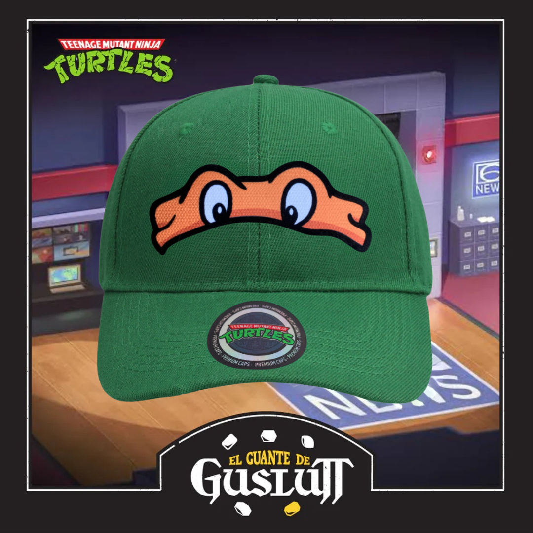 Gorra Tortugas Ninja TMNT “Michaelangelo Mask” Verde