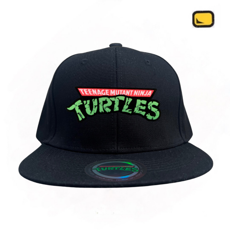 Gorra Tortugas Ninja TMNT “Classic Logo” Snapback Negra