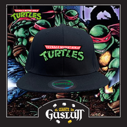 Gorra Tortugas Ninja TMNT “Classic Logo” Snapback Negra