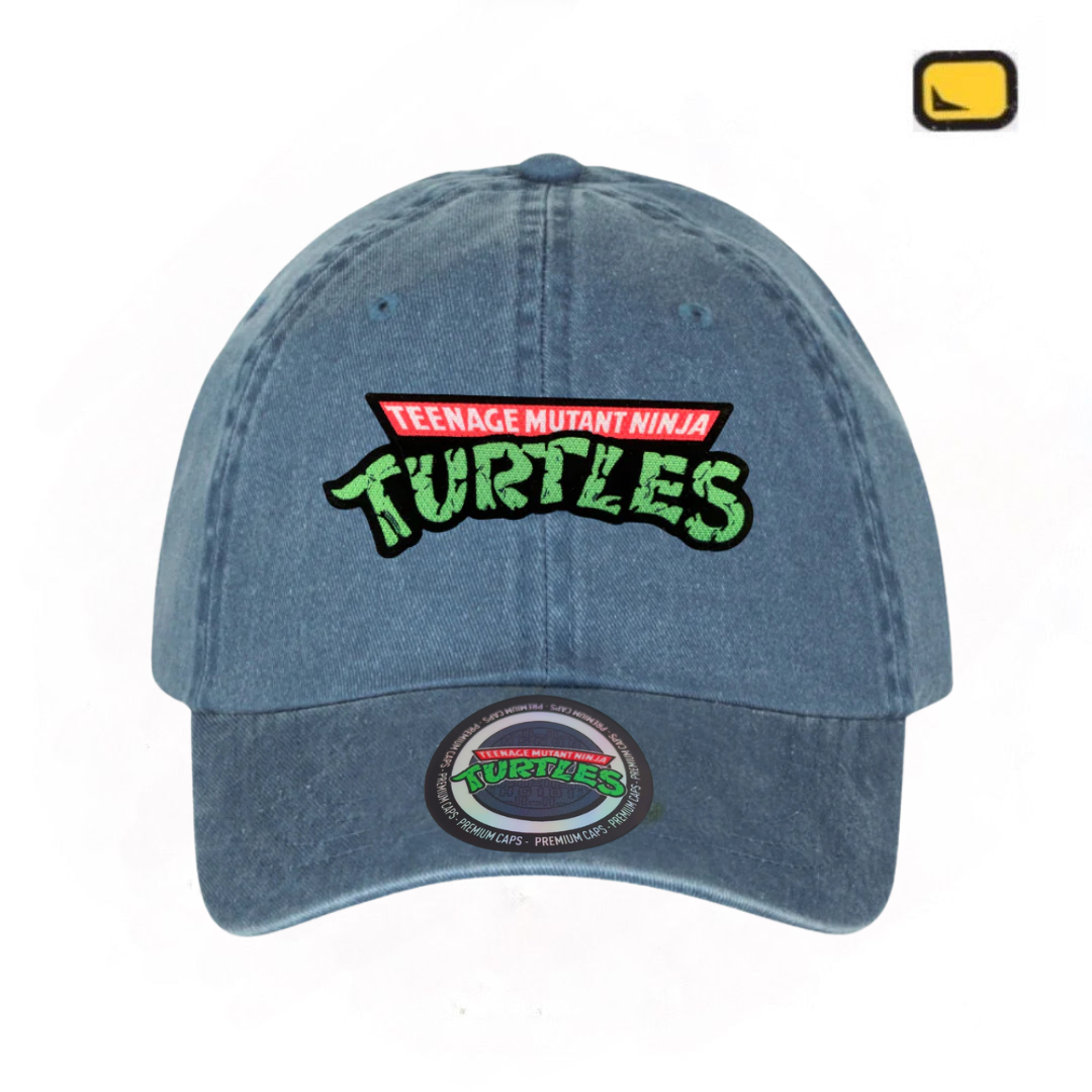 Gorra Tortugas Ninja TMNT “Classic Logo” Azul Vintage