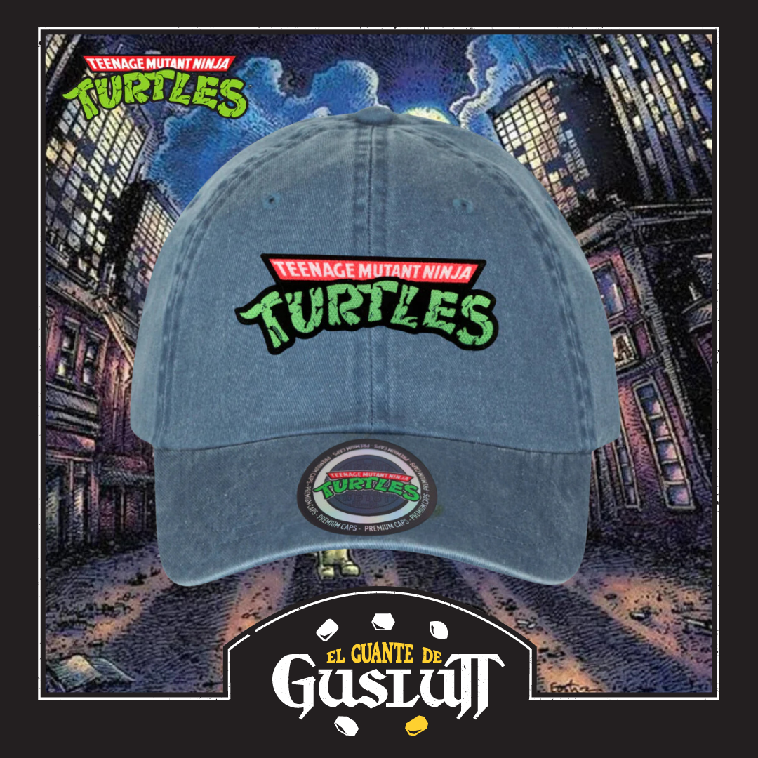 Gorra Tortugas Ninja TMNT “Classic Logo” Azul Vintage