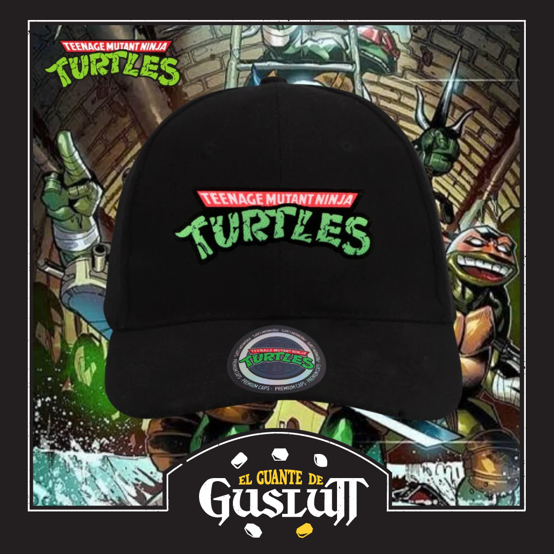 Gorra Tortugas Ninja TMNT “Classic Logo” Negra