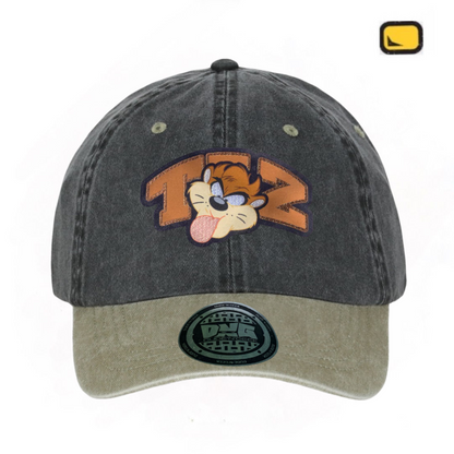 Gorra Looney Tunes “Taz” Gris-Beige Vintage