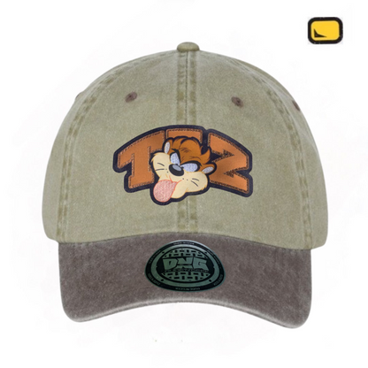 Gorra Looney Tunes “Taz” Beige-Café Vintage