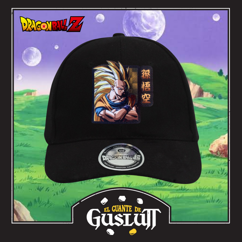 Gorra Dragon Ball Z “Goku Super Saiyan 3” Negra