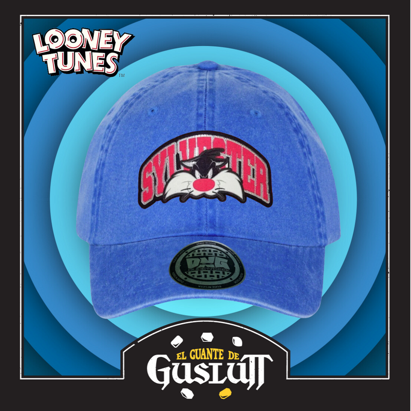 Gorra Looney Tunes “Sylvester Cat” Azul Royal Vintage