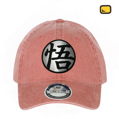 Gorra Dragon Ball Z “Goku’s Kanji” Naranja Vintage