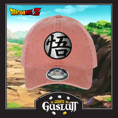 Gorra Dragon Ball Z “Goku’s Kanji” Naranja Vintage