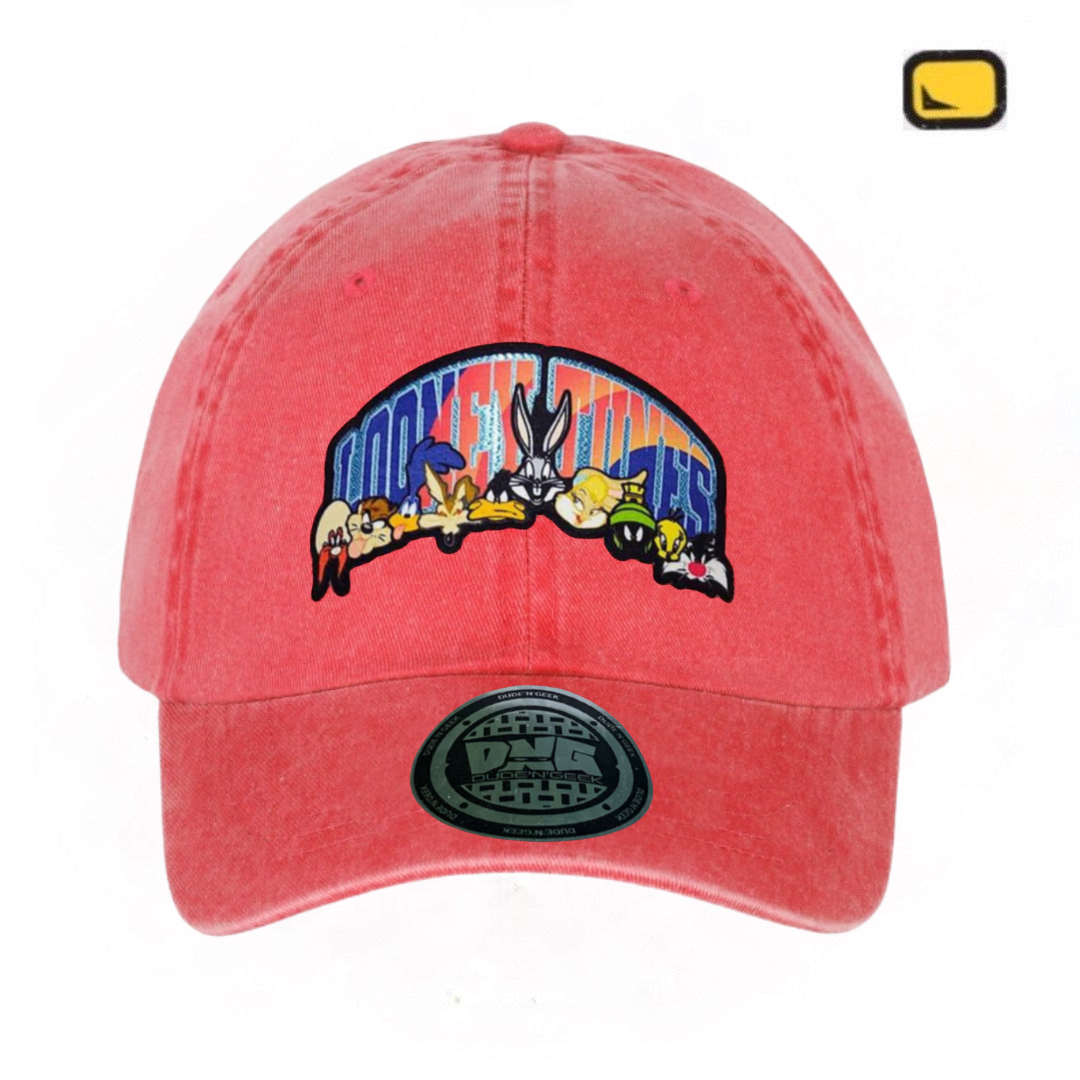 Gorra Looney Tunes “That’s all folks” Coral Vintage