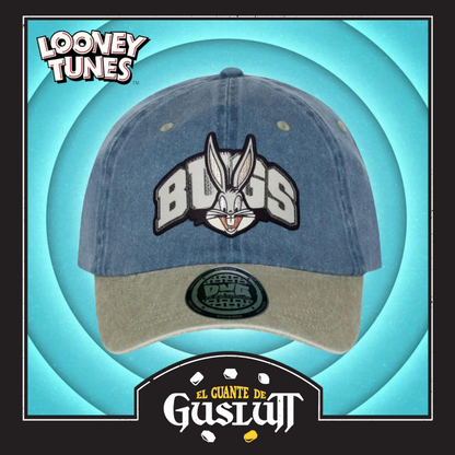 Gorra Looney Tunes “Bugs Bunny” Azul-Beige Vintage