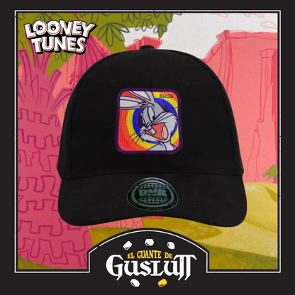 Gorra Looney Tunes “Bugs Bunny Patch” Negra